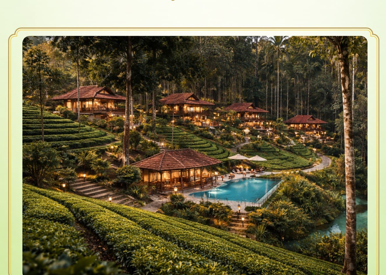 Sahya Resorts private pool residence photo from brochure