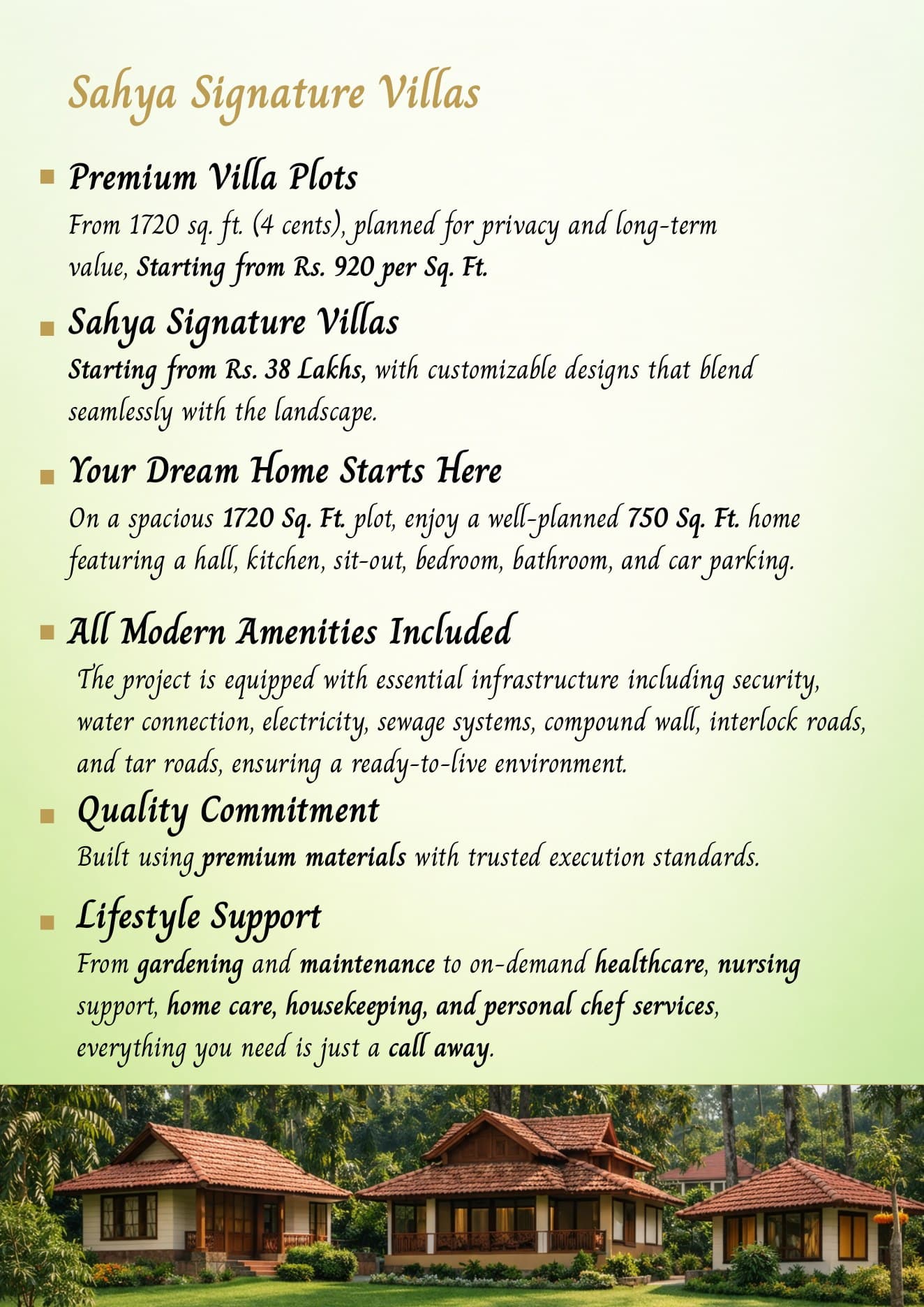 Sahya Greens brochure visual 5