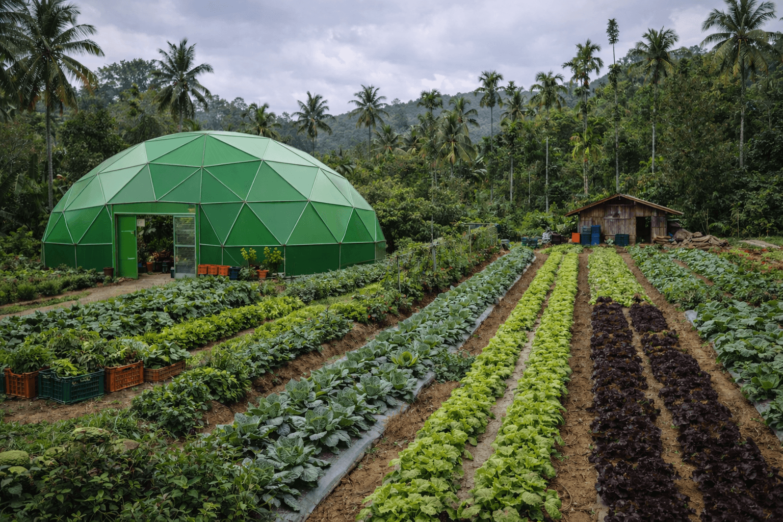 Green House photo from Sahya Greens brochure