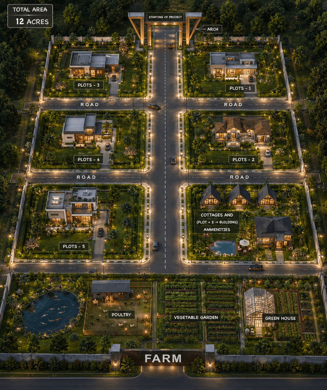Sahya Layout masterplan from uploaded assets